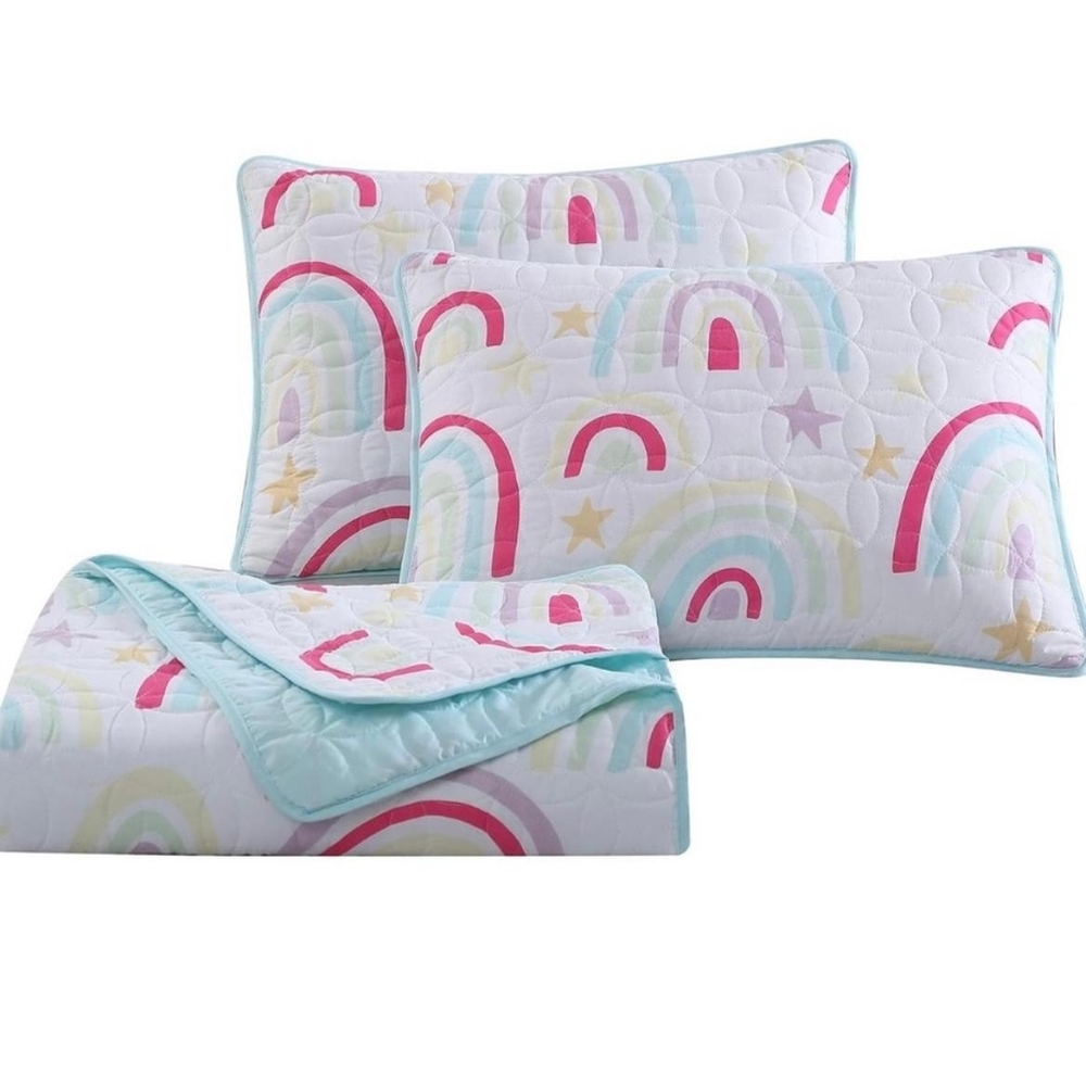 Rainbow Patterned Bedding Set - Picture 4 of 4